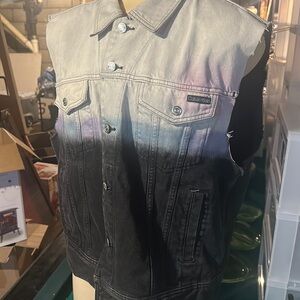 Calvin Klein Pride Month Denim Vest